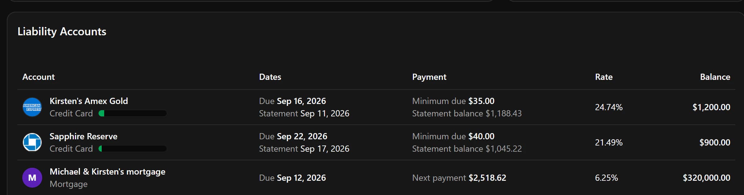 An anonymized Moo Money screenshot showing see what you owe without checking every lender