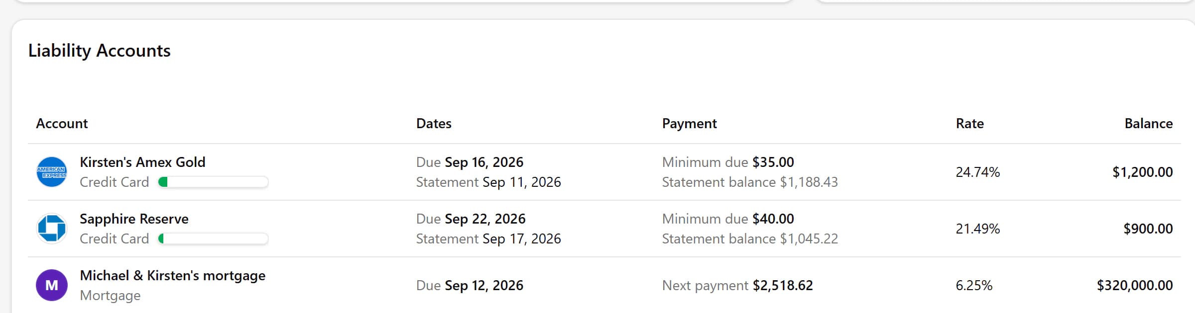 An anonymized Moo Money screenshot showing see what you owe without checking every lender